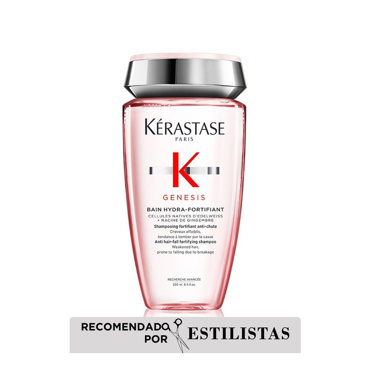 KERASTASE - Shampoo Kérastase Genesis Hydra-Fortifiant anti-caída cabello graso 250ml