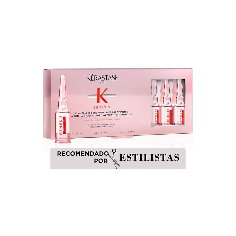 KERASTASE - Ampolla Capilar Kerastase Genesis Control de caída 6 ml
