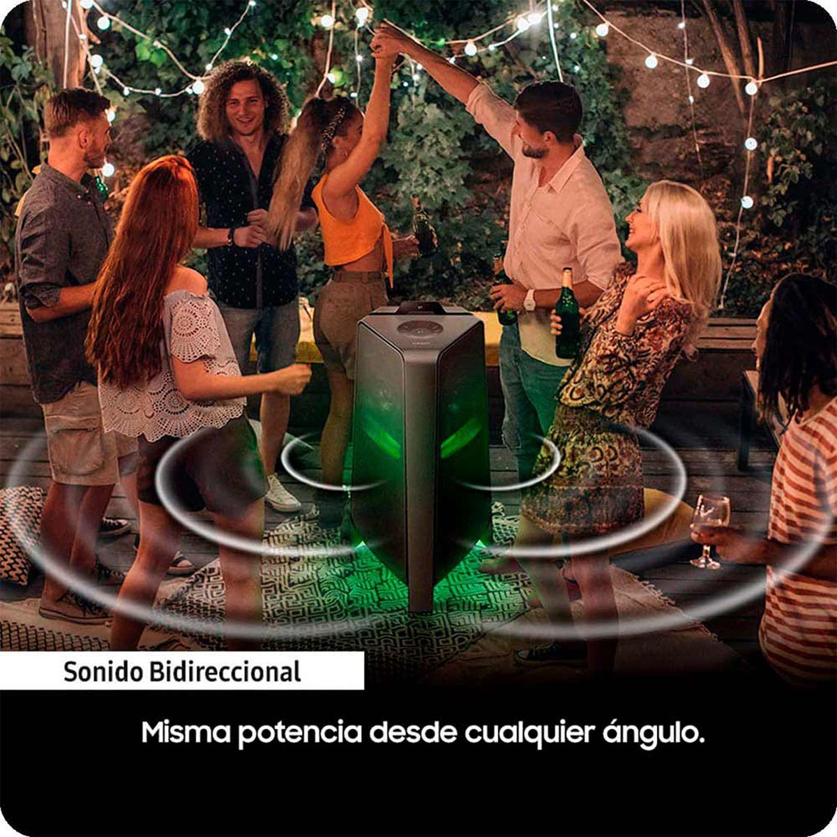 SAMSUNG - Torre de Sonido Samsung Giga Party Audio MX-T70/ZL