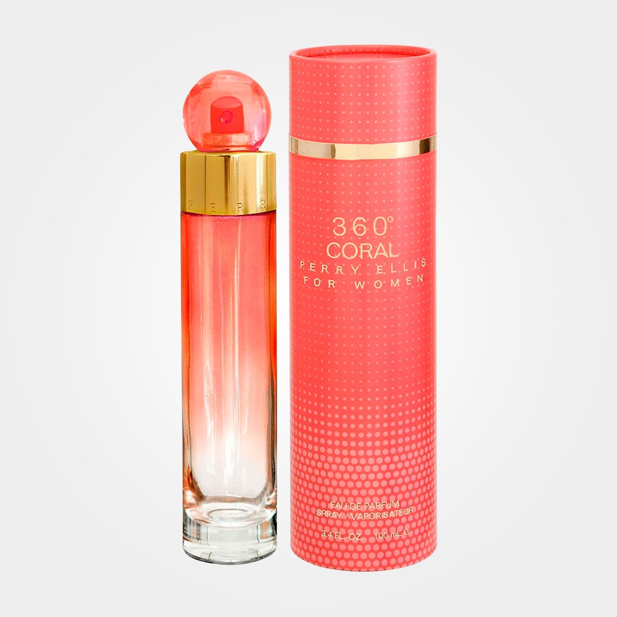PERRY ELLIS - Perfume Mujer Perry Ellis 360° Coral 100 ml Eau de parfum 