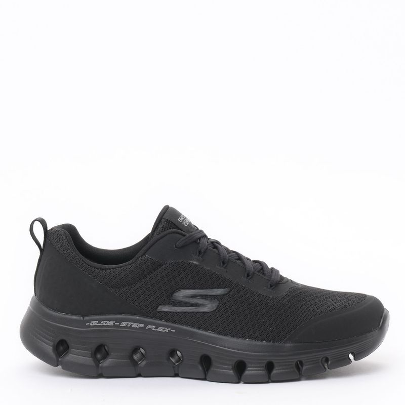 SKECHERS - Tenis Skechers Mujer - Zapatos Skechers Dama. Tenis cómodos negro Skechers para mujer. Zapatillas moda Go Walk Glide