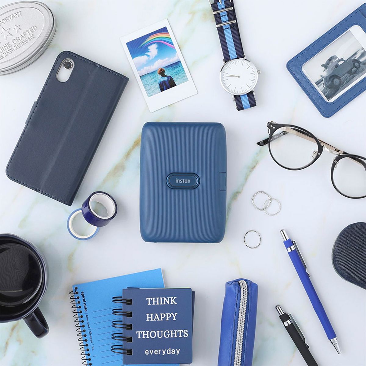 FUJIFILM - Impresora Instax mini Link Dark Denim