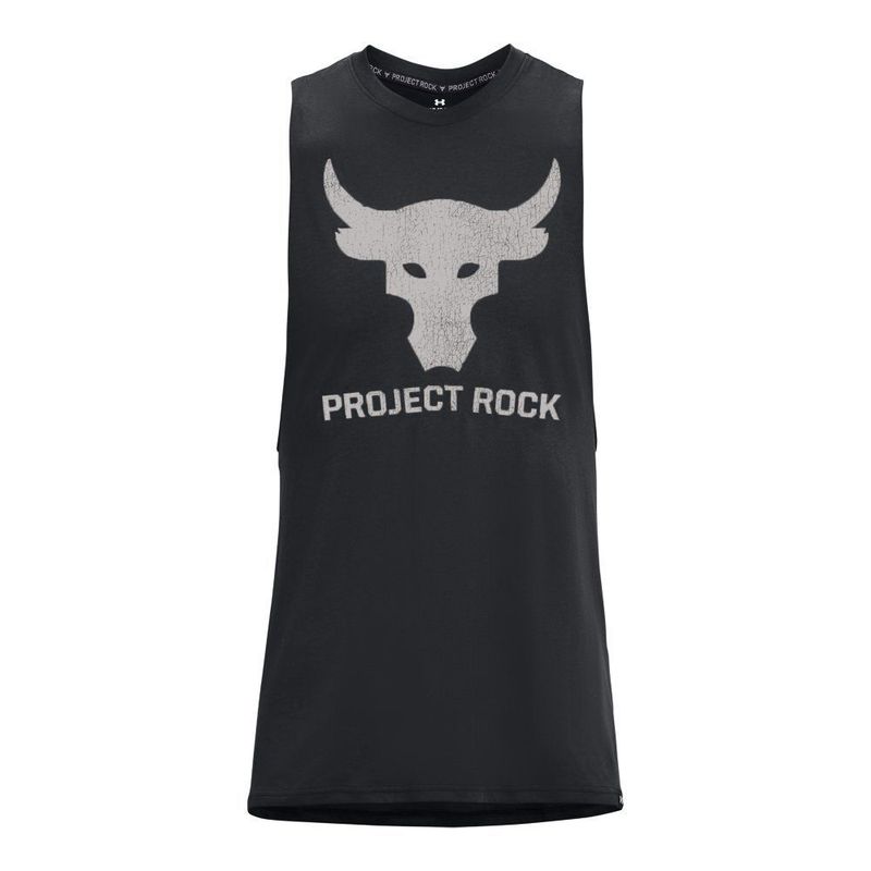 UNDER ARMOUR - Esqueleto Under Armour Hombre Rock Bull Tank-Negro