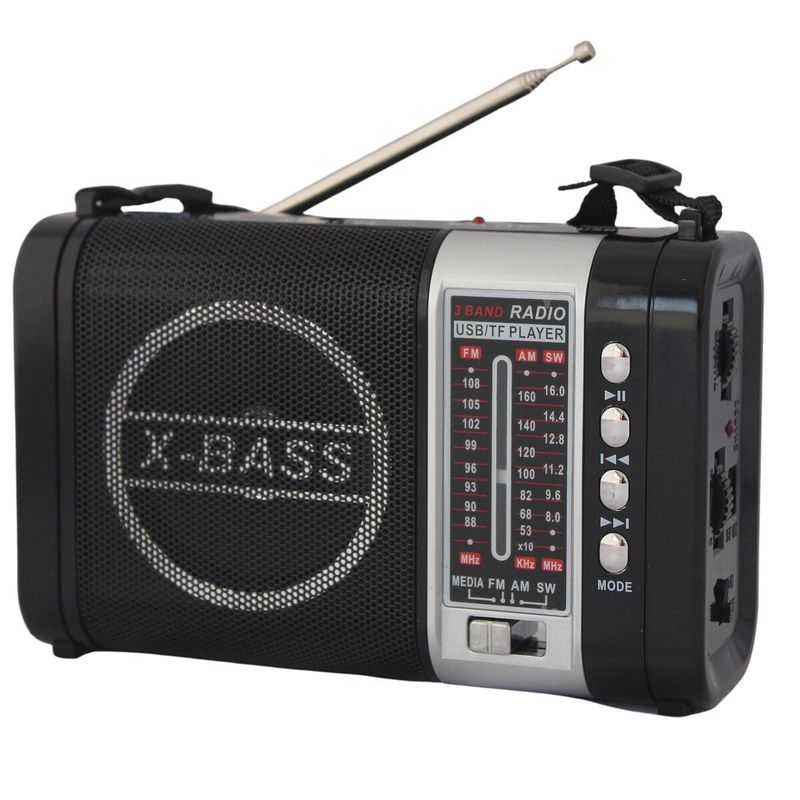 NANOTEC - Radio Parlante Recargable Con Am Fm Sw