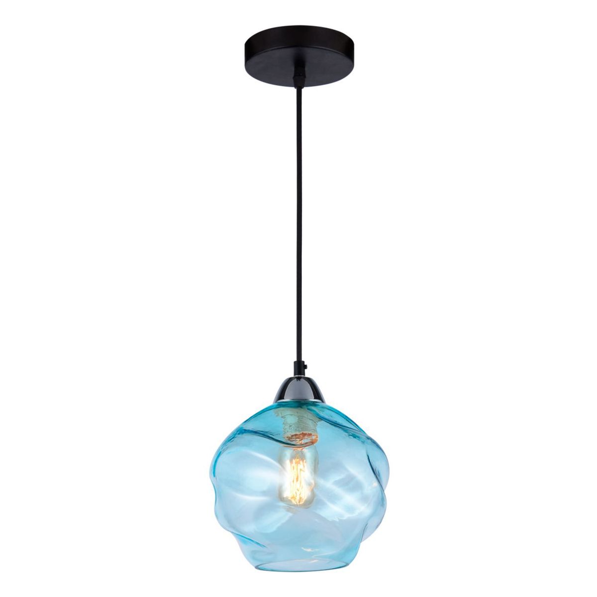 LIENXO - Lámpara Colgante Boll Celeste