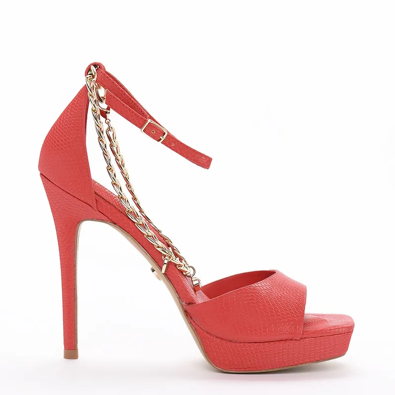 Sandalias para Mujer con tacón Sandalias Aldo rojas de