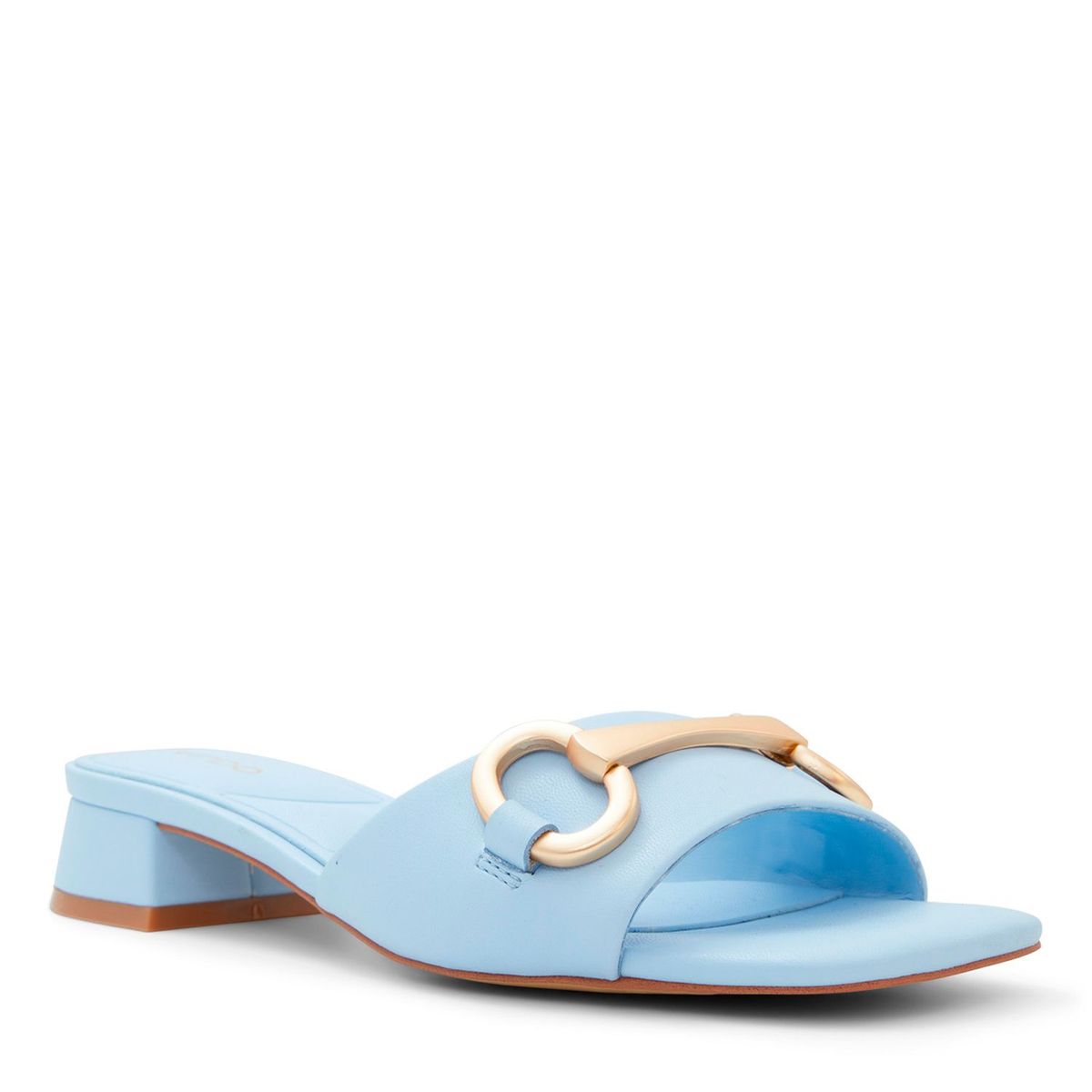 ALDO - Sandalias para Mujer con tacón grueso y bajo. Sandalias Aldo azul de moda para mujer