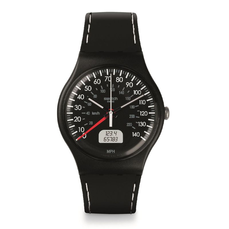 SWATCH - Reloj Hombre Swatch Black Brake