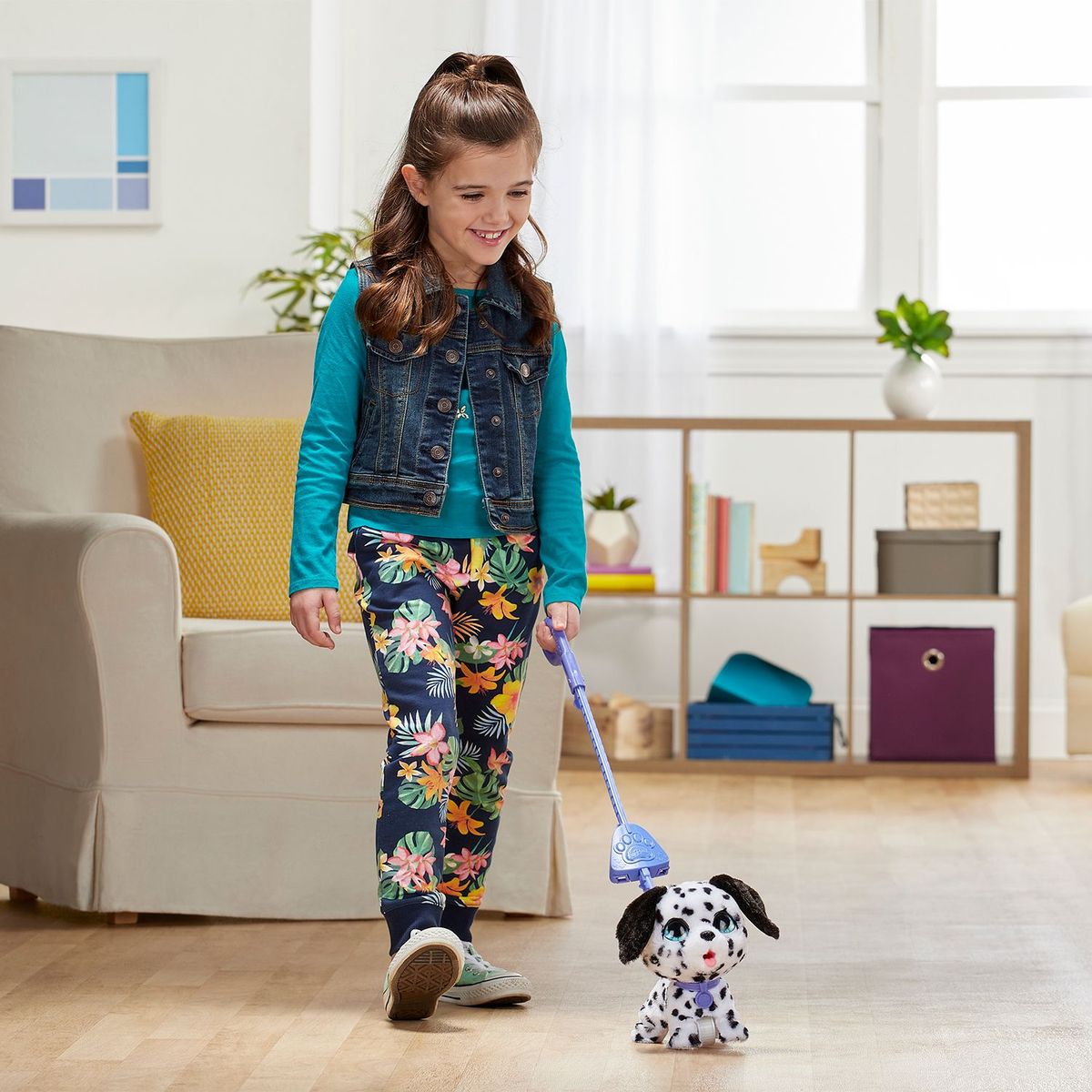 FUR REAL FRIENDS - Mascota Electronica Fur Real Friends Peealots Grandes Paseos Perrito