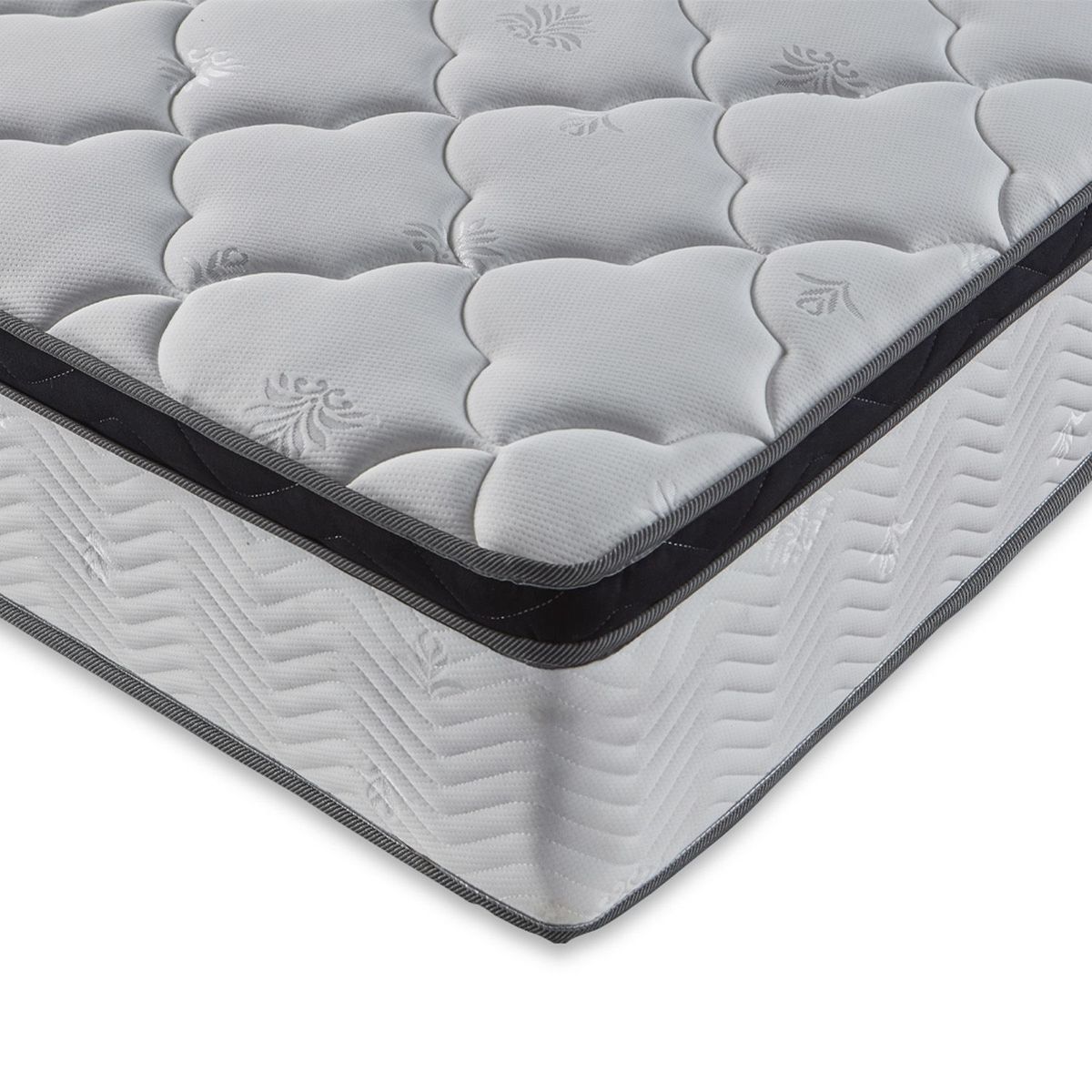 COLCHONES EVERFOAM - Colchón Sencillo Resortes Pocket Everfoam Black 100 x 190 cm Colchones Everfoam