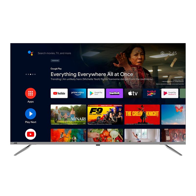 JVC - Televisor JVC 58 pulgadas QLED 4K HDR Smart TV