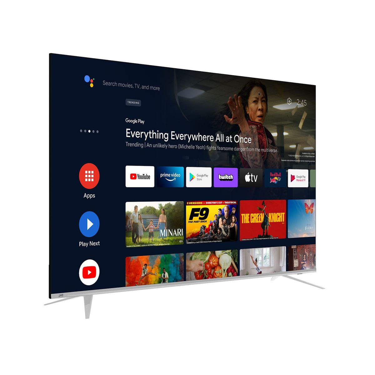 JVC - Televisor JVC 65 pulgadas QLED 4K HDR Smart TV