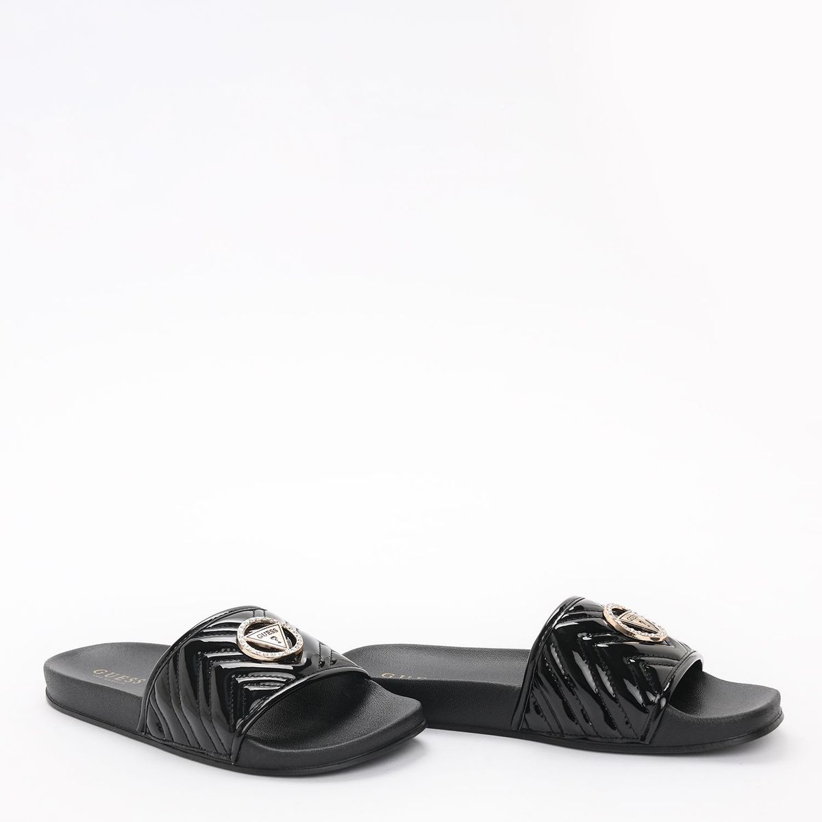 GUESS - Sandalias Para Mujer Negras Guess