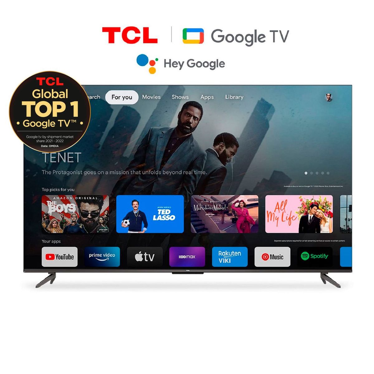 TCL - Televisor TCL 75 Pulgadas LED 4K Ultra HD Smart TV