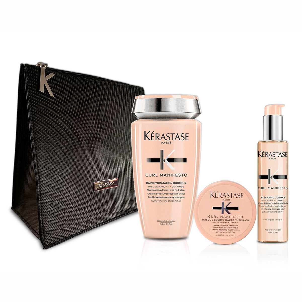 KERASTASE - Set de Tratamiento Capilar Kérastase Curl Manifesto Cuidado Rizos