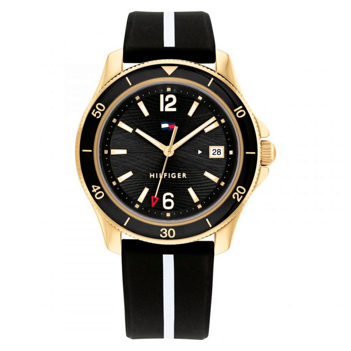 TOMMY HILFIGER - Reloj Tommy Hilfiger para Mujer 1782509 . Reloj Análogo Resina Negro
