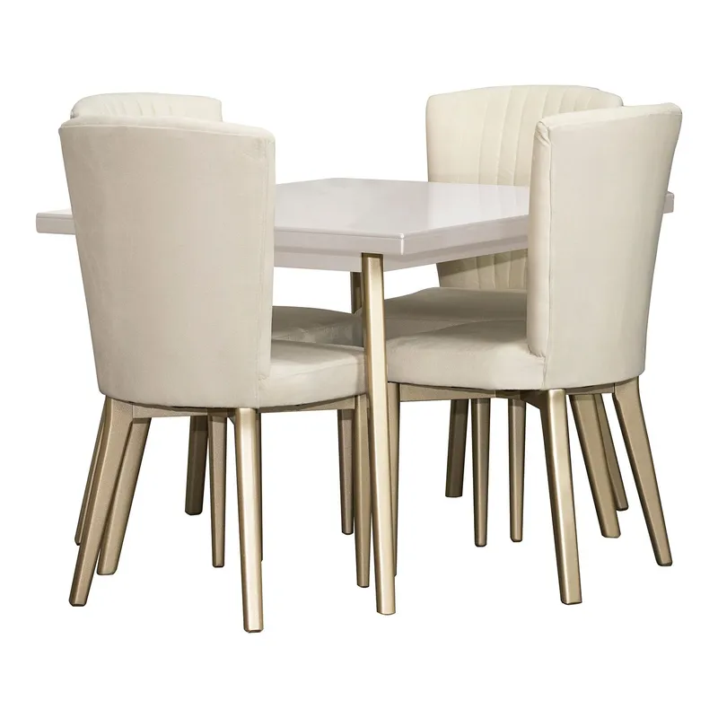 MICA - Juego de comedor Regina 4 puestos