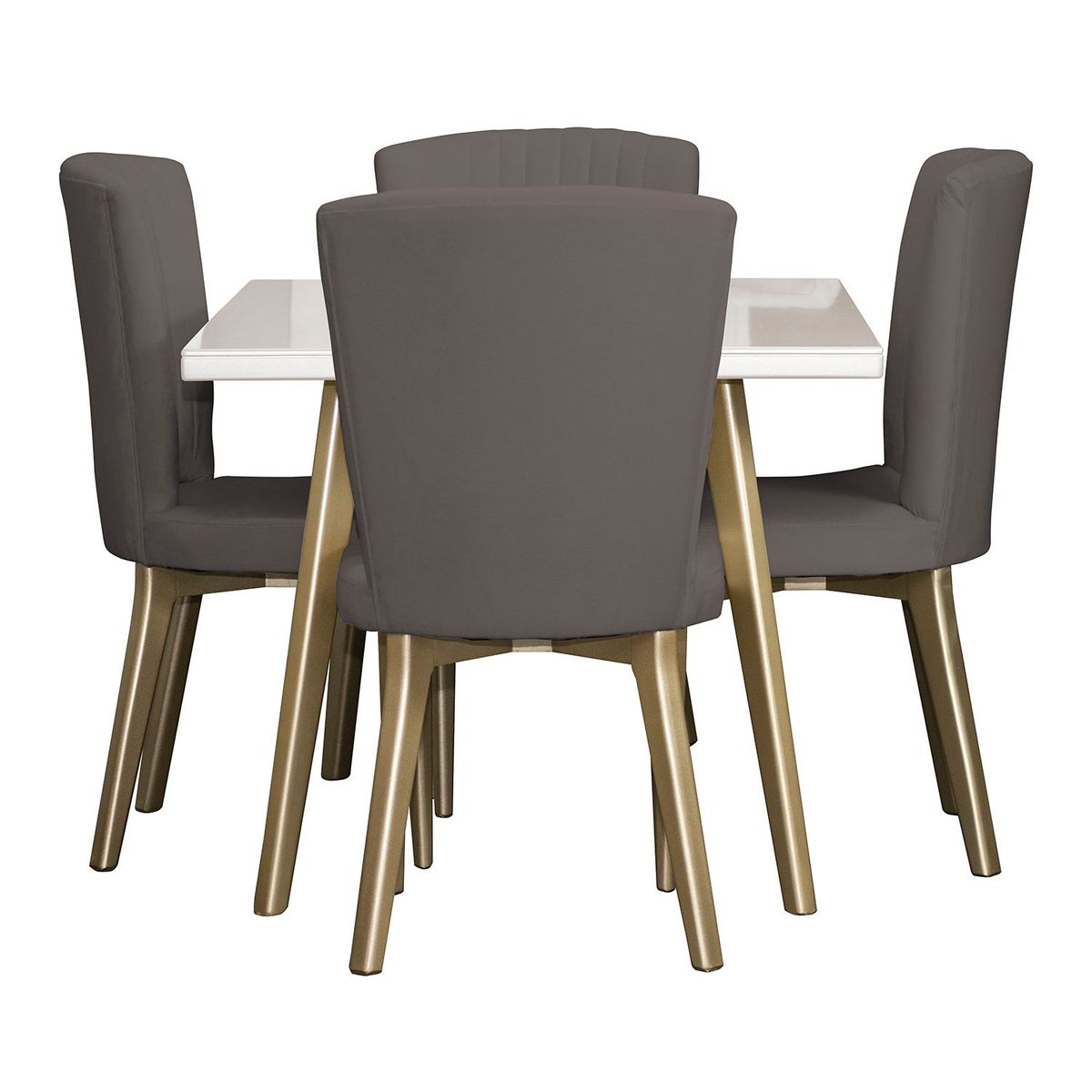 MICA - Juego de comedor Regina 4 puestos