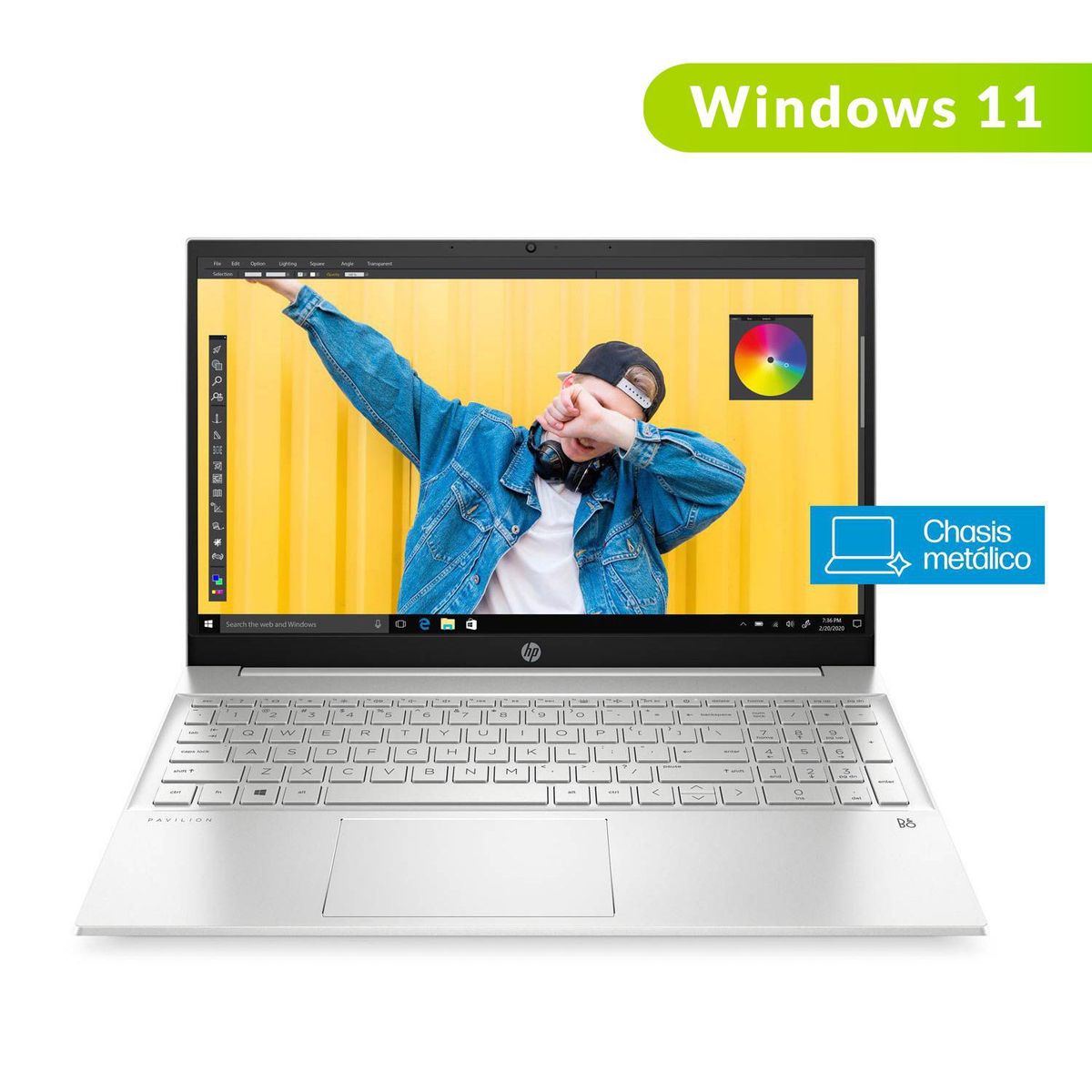 HP - Portátil HP | Intel Core i5 | 8GB RAM | 256GB SSD Almacenamiento | Windows 11 | 15.6 pulgadas | Pavilion 15-eg0500la | Computador Portátil