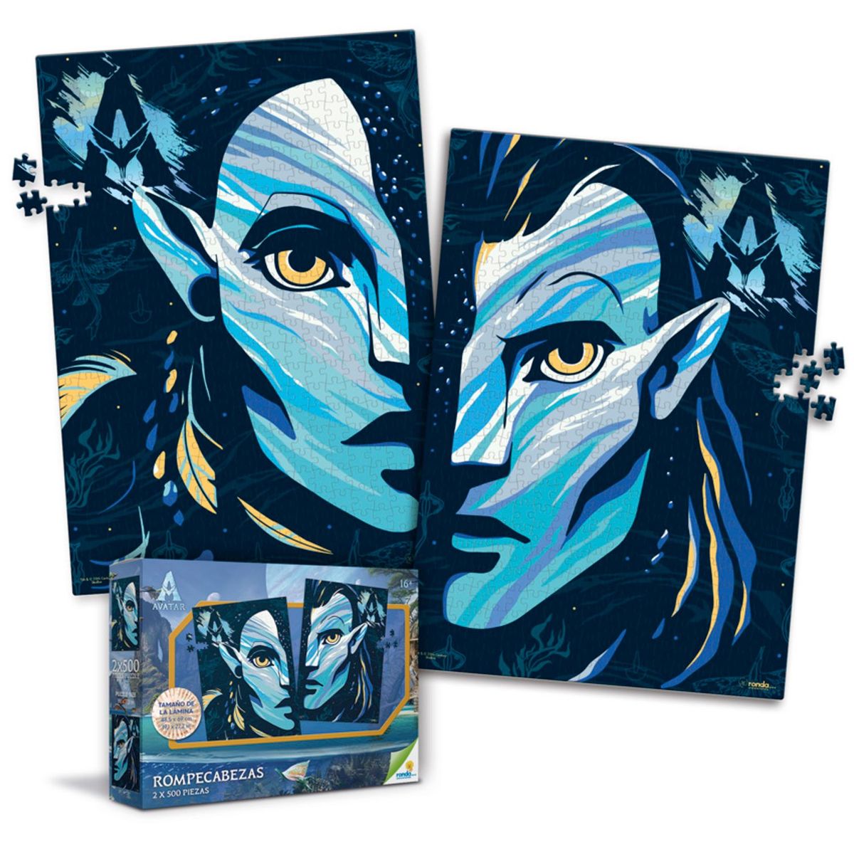 RONDA - Juego De Mesa Ronda Rompecabezas 2 x 500 Pzas Avatar