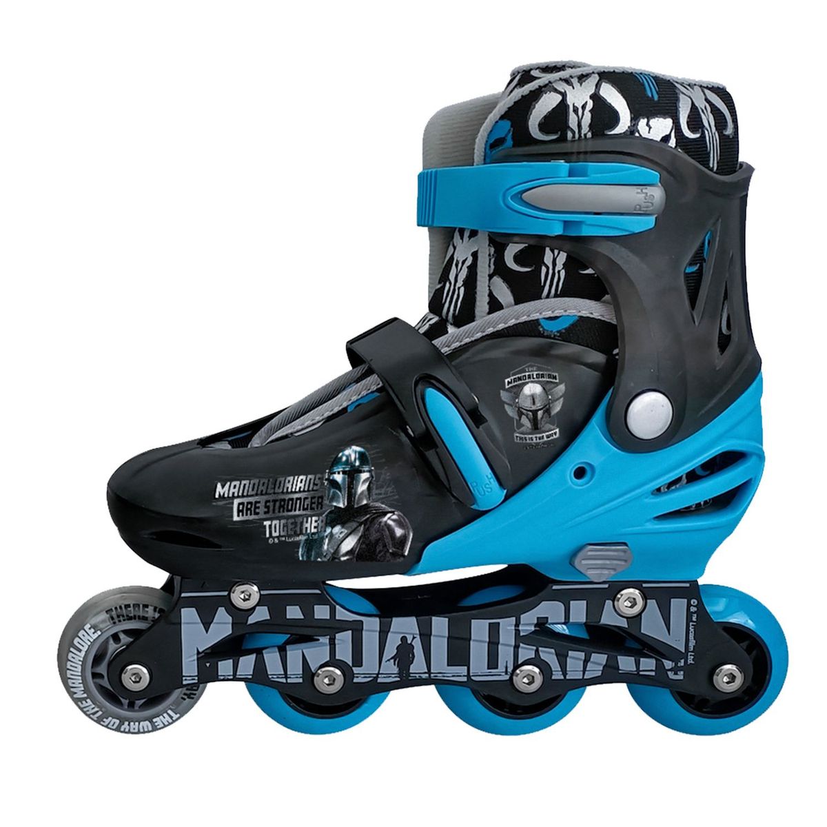 DISNEY - Patines en línea Aluminio Mandalorian Disney Talla M