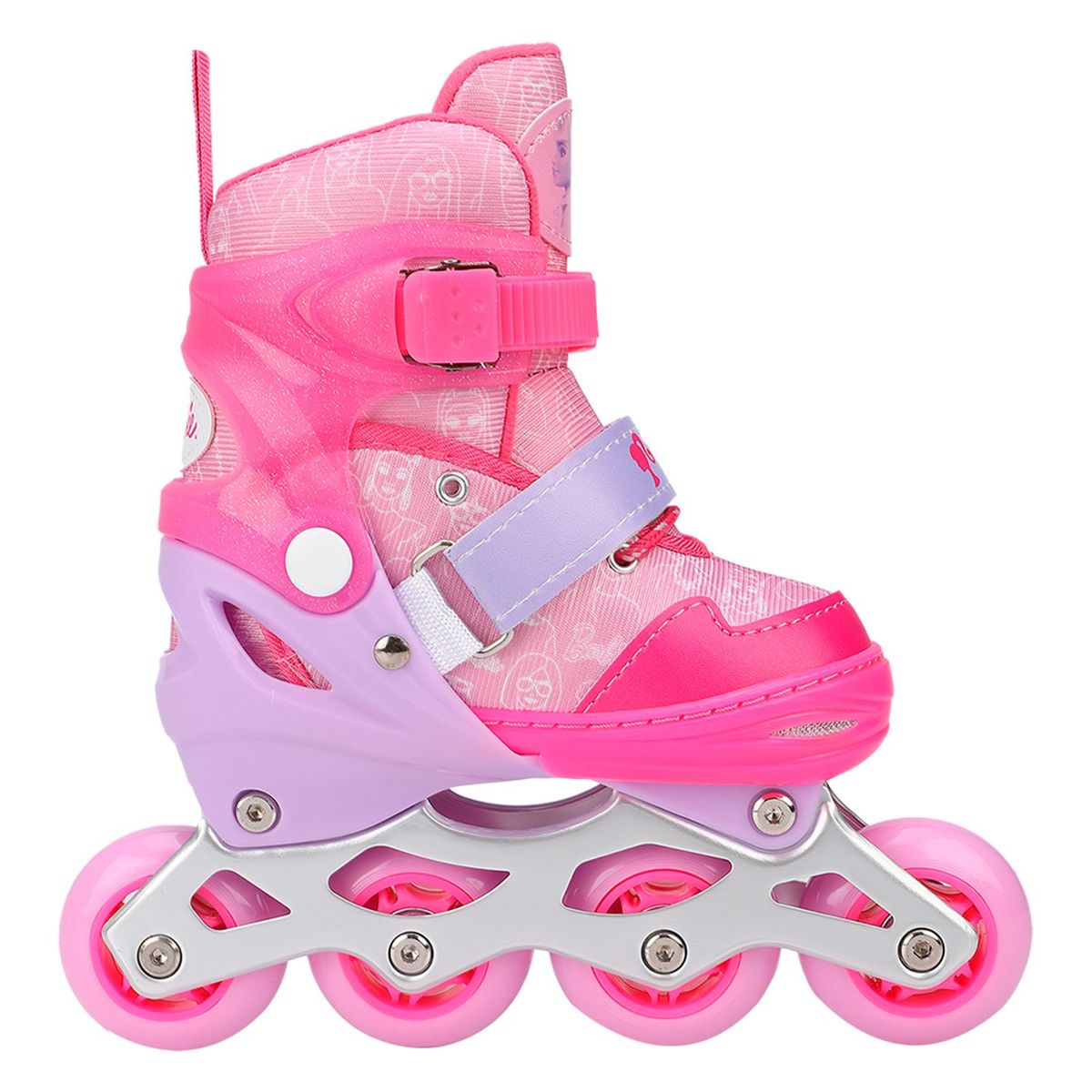 MATTEL - Patines en línea Aluminio Barbie Mattel Talla S
