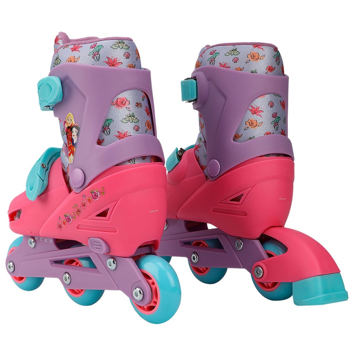 DISNEY - Patines en línea 2 En 1 Princesas Disney Talla S