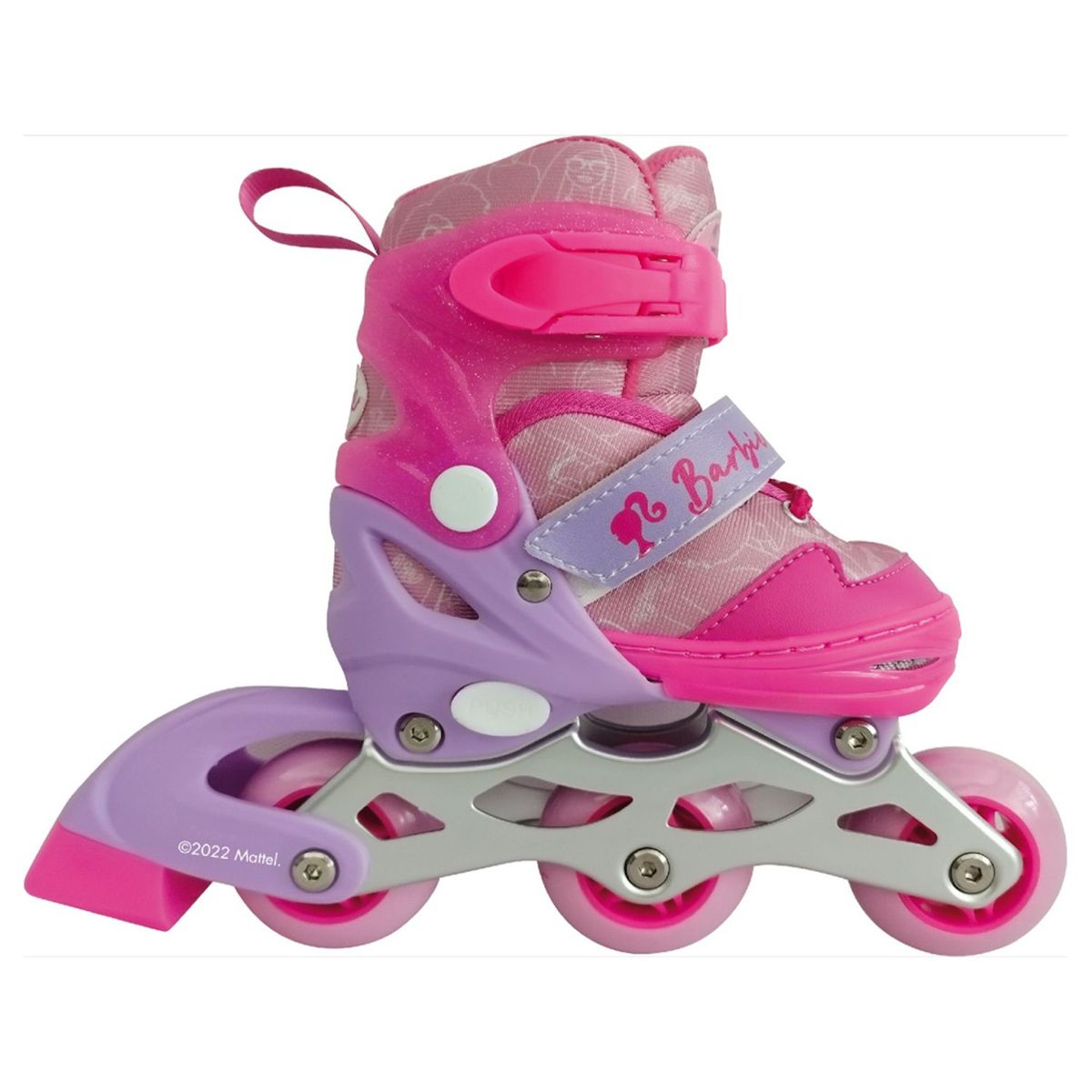 MATTEL - Patines en línea Aluminio Barbie  Mattel Talla S