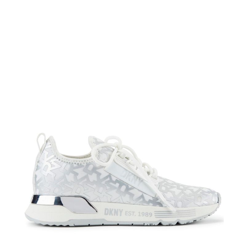DKNY - Tenis Moda DKNY Mujer Plata Natalie