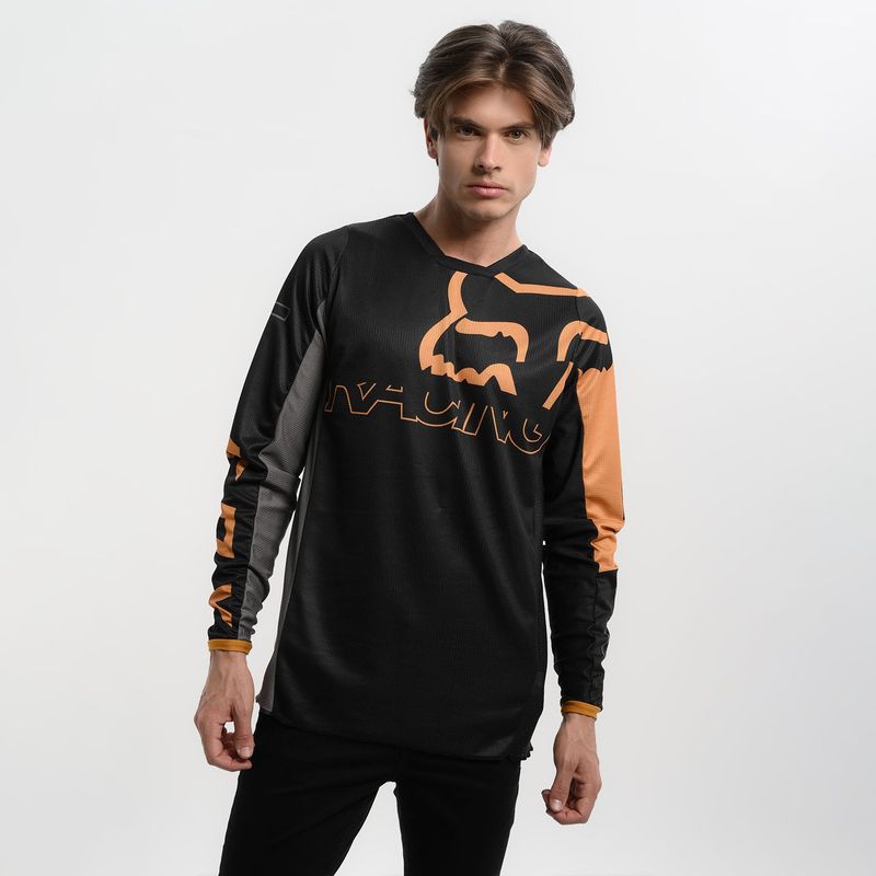 FOX - Camiseta Jersey  Motociclismo 180 Skew Fox Hombre