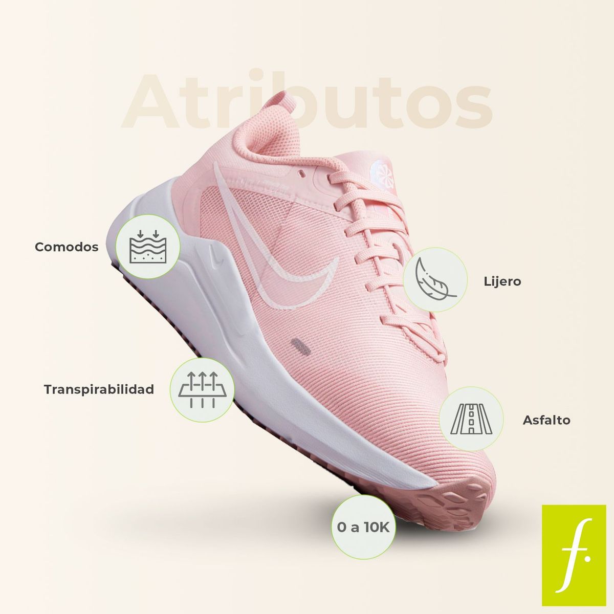 NIKE - Tenis Nike Mujer Running Downshifter 12