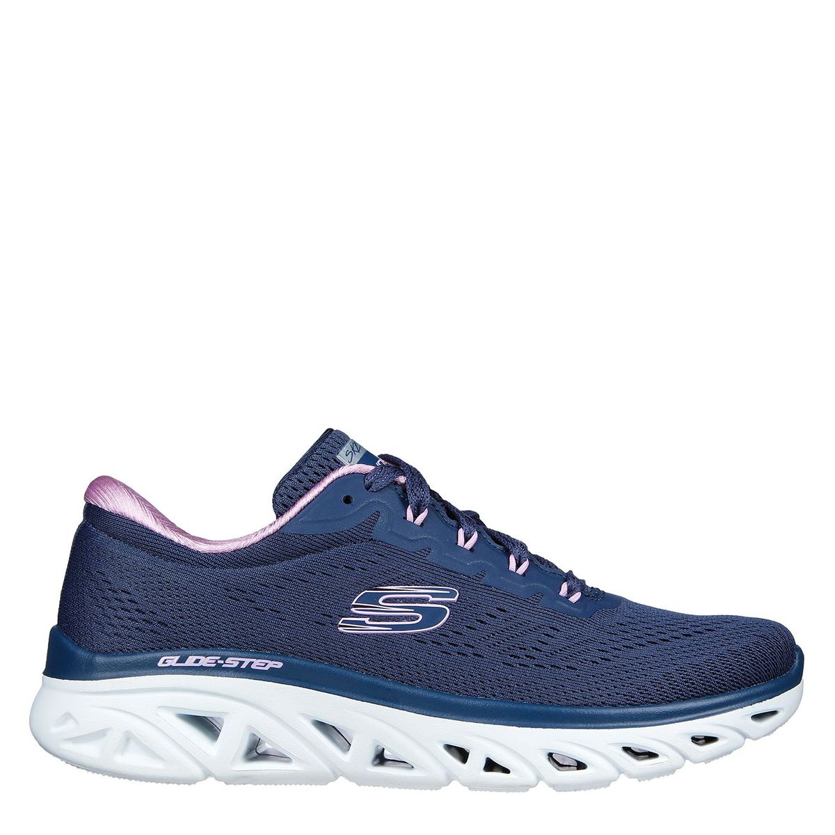 SKECHERS - Tenis Skechers Mujer - Zapatos Skechers Dama. Tenis cómodos azul Skechers para mujer. Zapatillas moda Glide