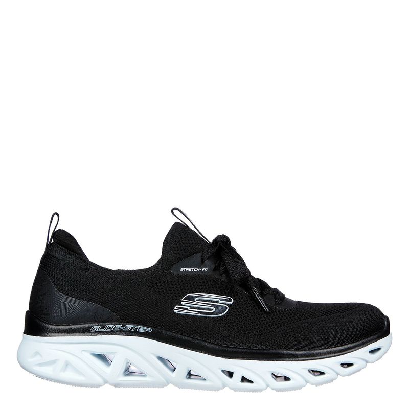 SKECHERS - Tenis Skechers Mujer - Zapatos Skechers Dama. Tenis cómodos negro Skechers para mujer. Zapatillas moda Glide