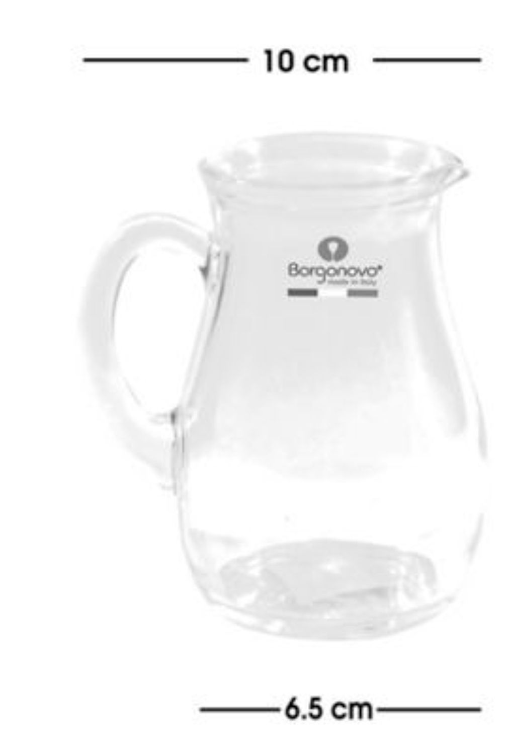 BORGONOVO - Jarra Borgonovo Vidrio 6.7 Oz