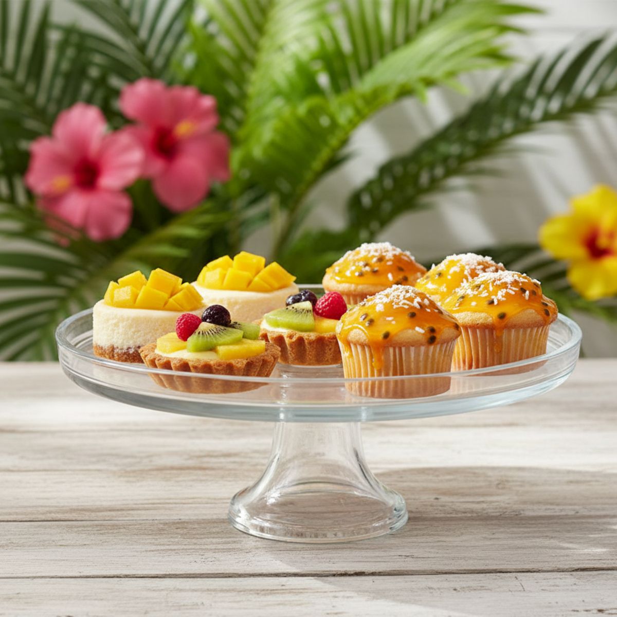 BORGONOVO - Base Torta de Vidrio Borgonovo