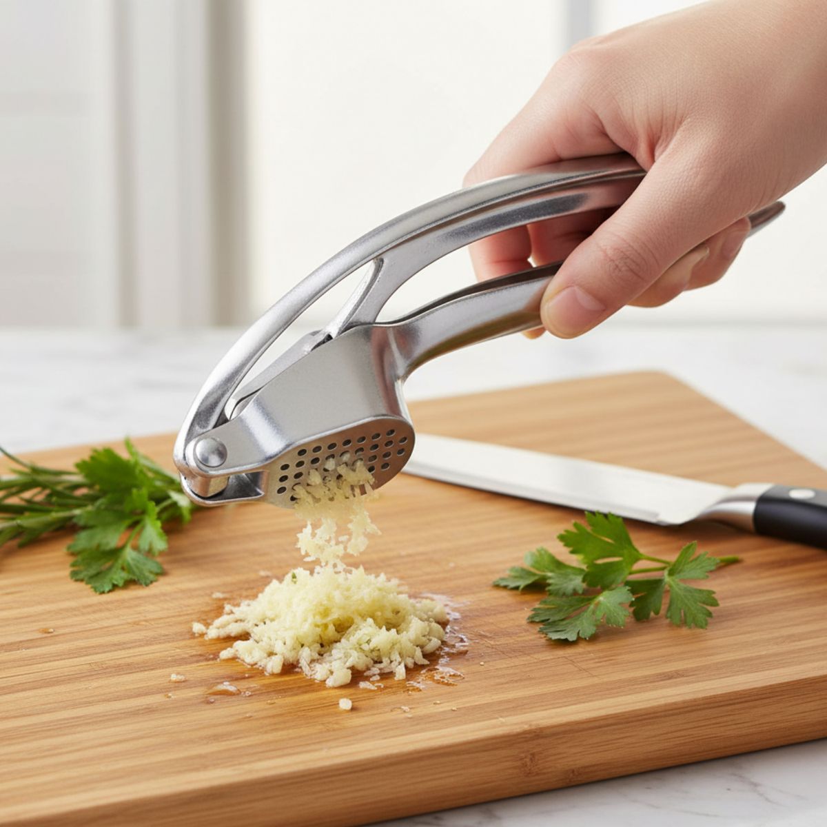 METALTEX - Prensa en Acero inoxidable Metaltex: para ajos piezas