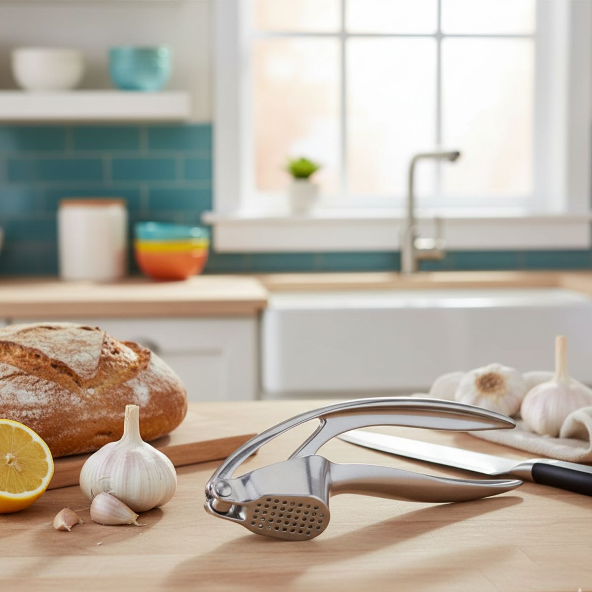 METALTEX - Prensa en Acero inoxidable Metaltex: para ajos piezas