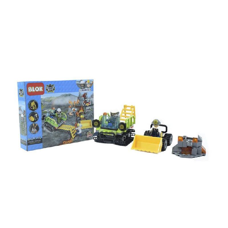 OTROS LICENCIADOS - Blox Bloques De armar Maquina Construcción 158 Pzs