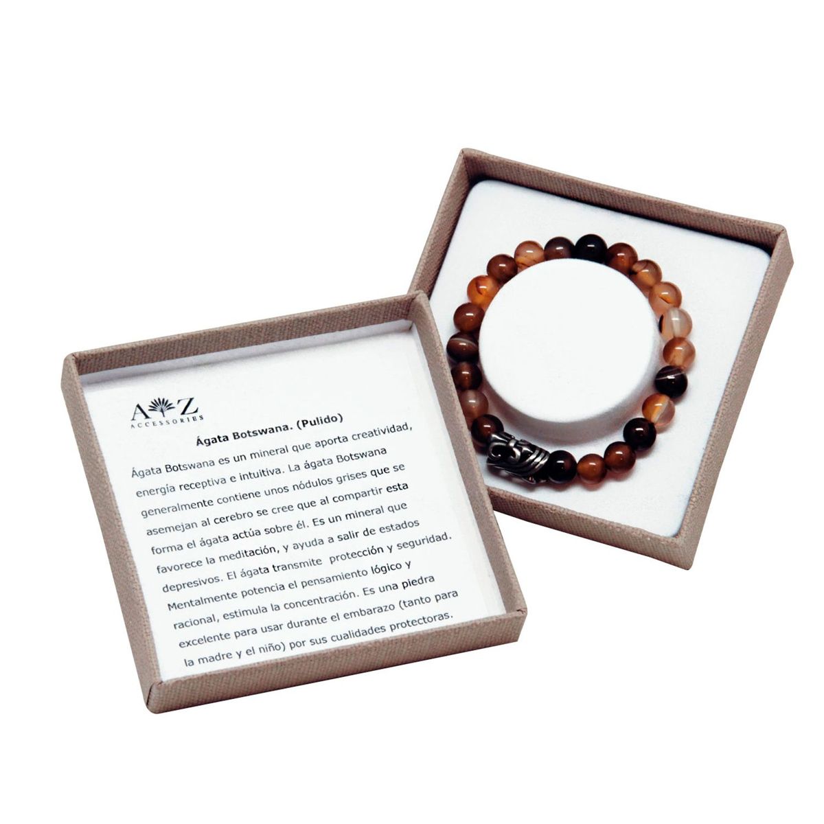 AZ ACCESSORIES - Pulsera Mujer Ágata 