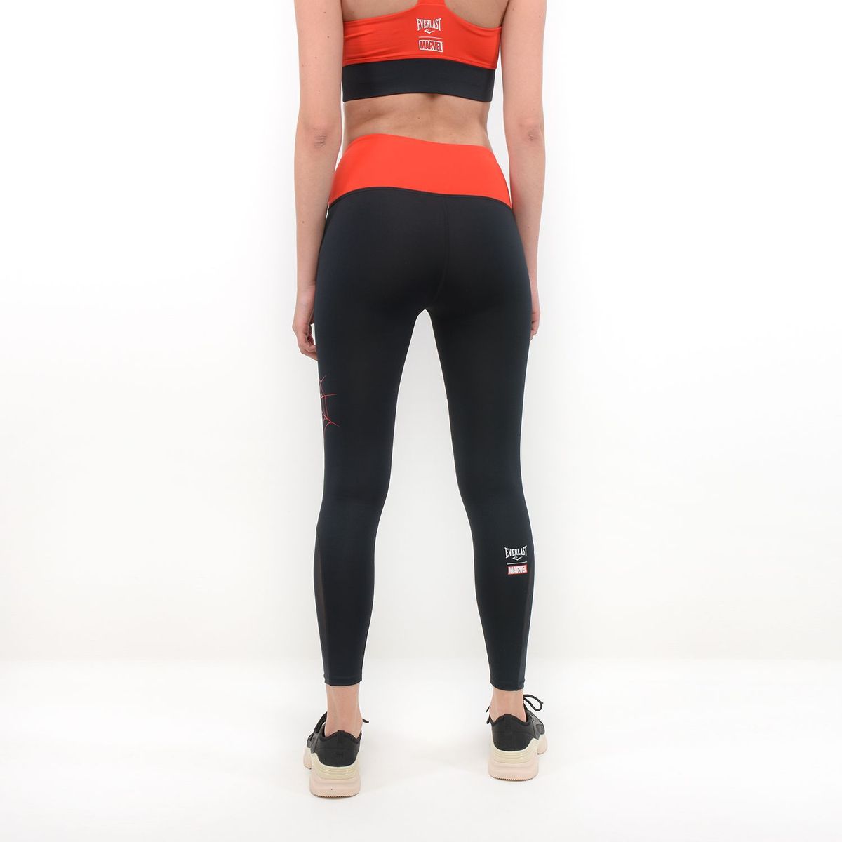 EVERLAST - Leggins Deportivos Tiro Medio Spiderman Mujer
