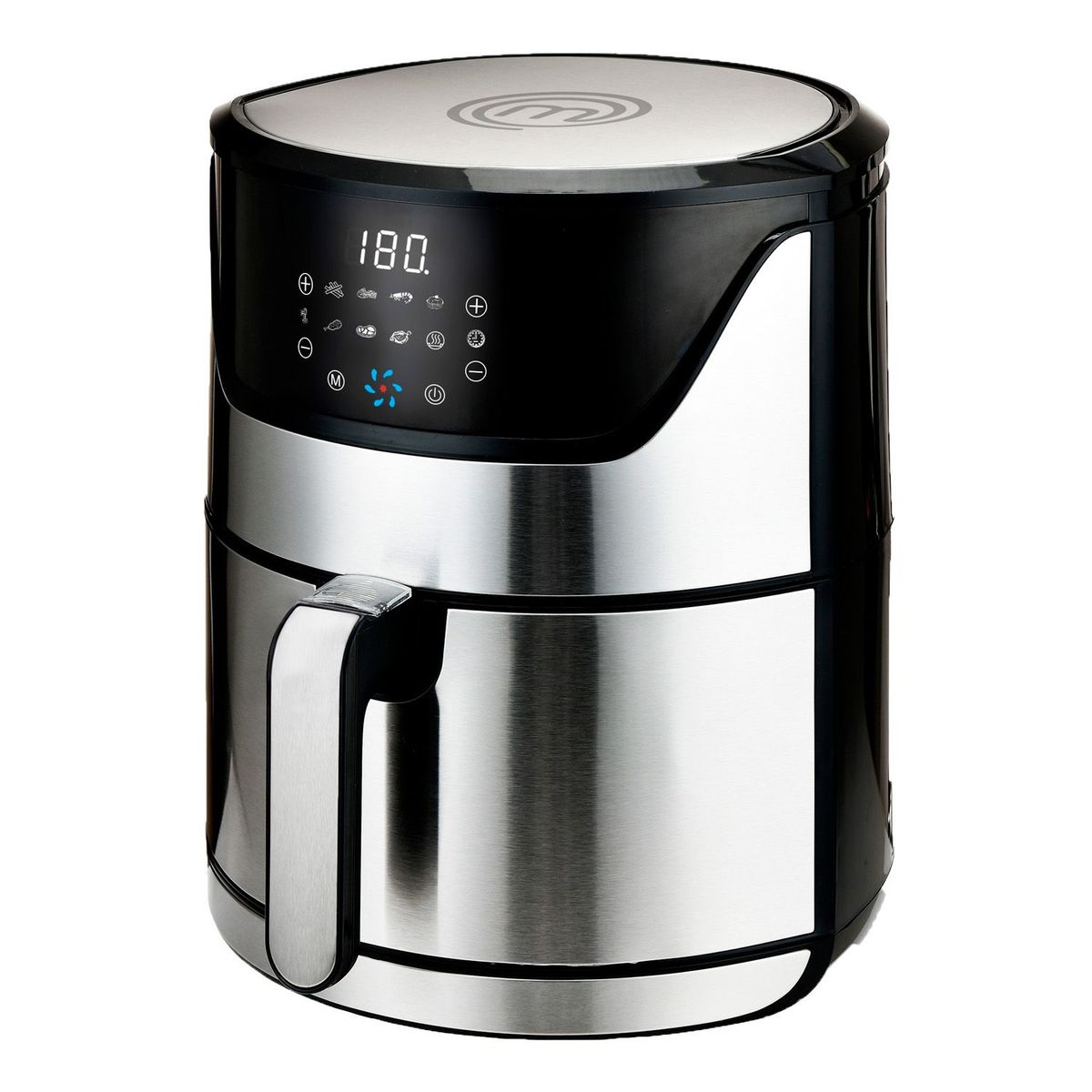  - Freidora de Aire Masterchef Snap-Basket Xl Touch Acero 7 lt