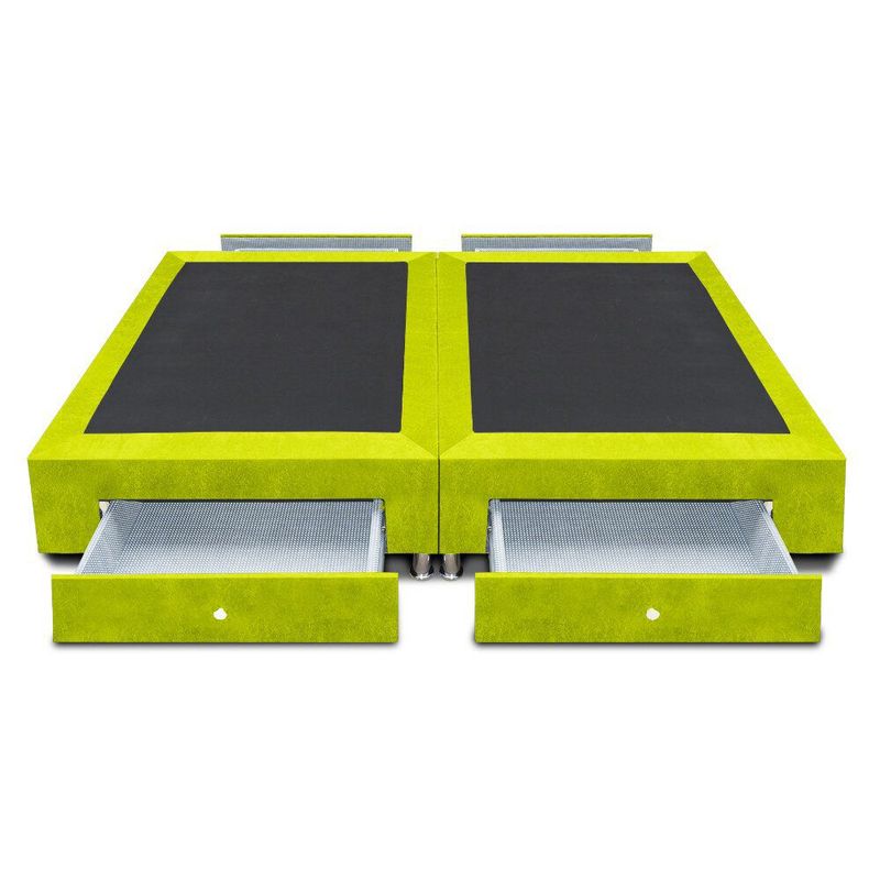 COLCHONES MAGIC CLASS - Base Cama Dividida Semidoble 4  Cajones Microfibra