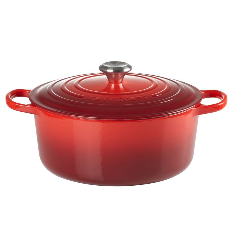 LE CREUSET - Olla Cocotte Redonda 30 cm Cereza