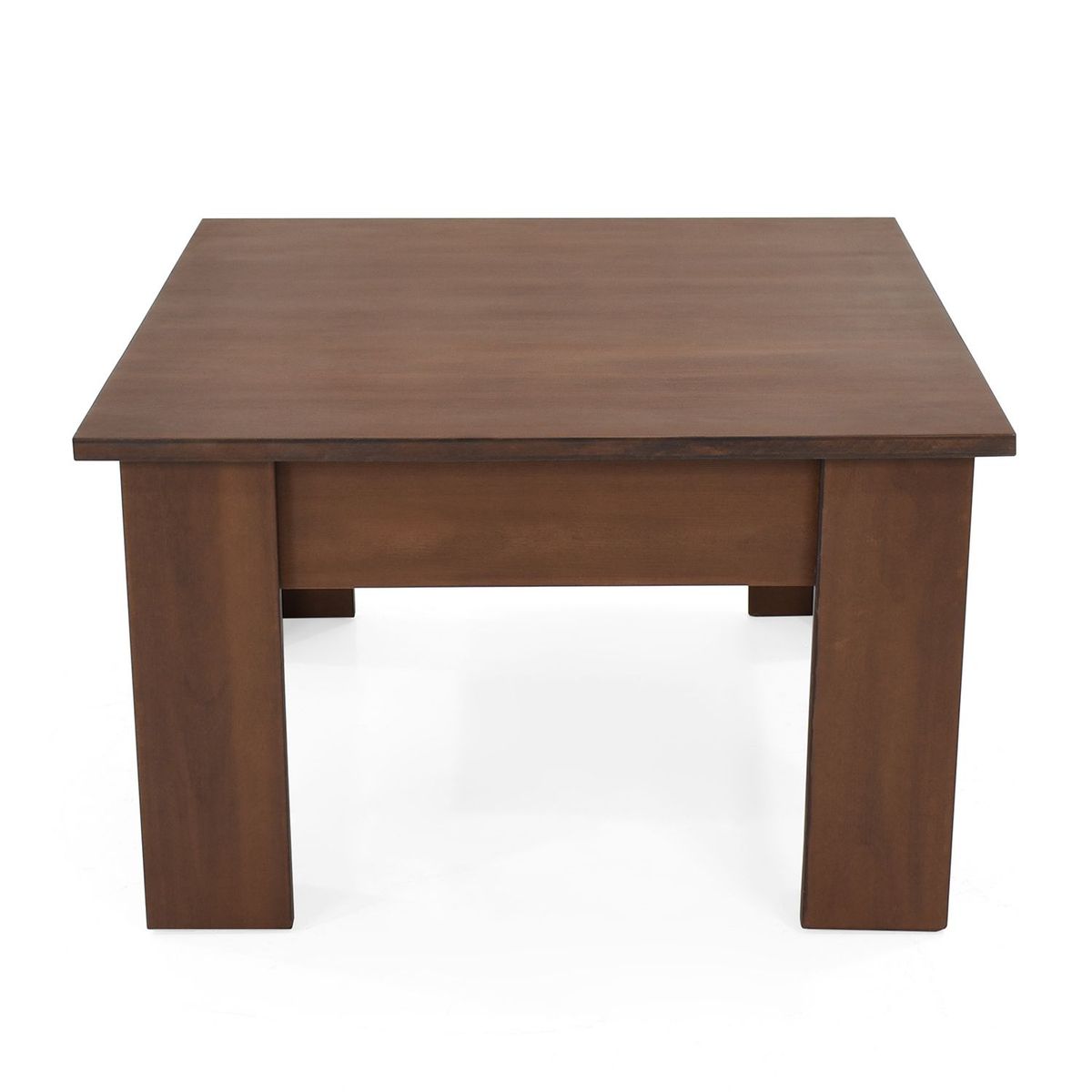 MICA - Mesa de Centro Moderna Cuadrada  en Melamina Bergen 60 x 36 x 60 cm Mica  - Mueble