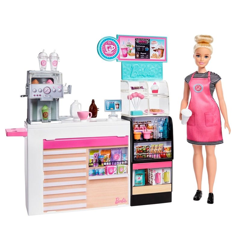 BARBIE - Set de juego Barbie Cafetería