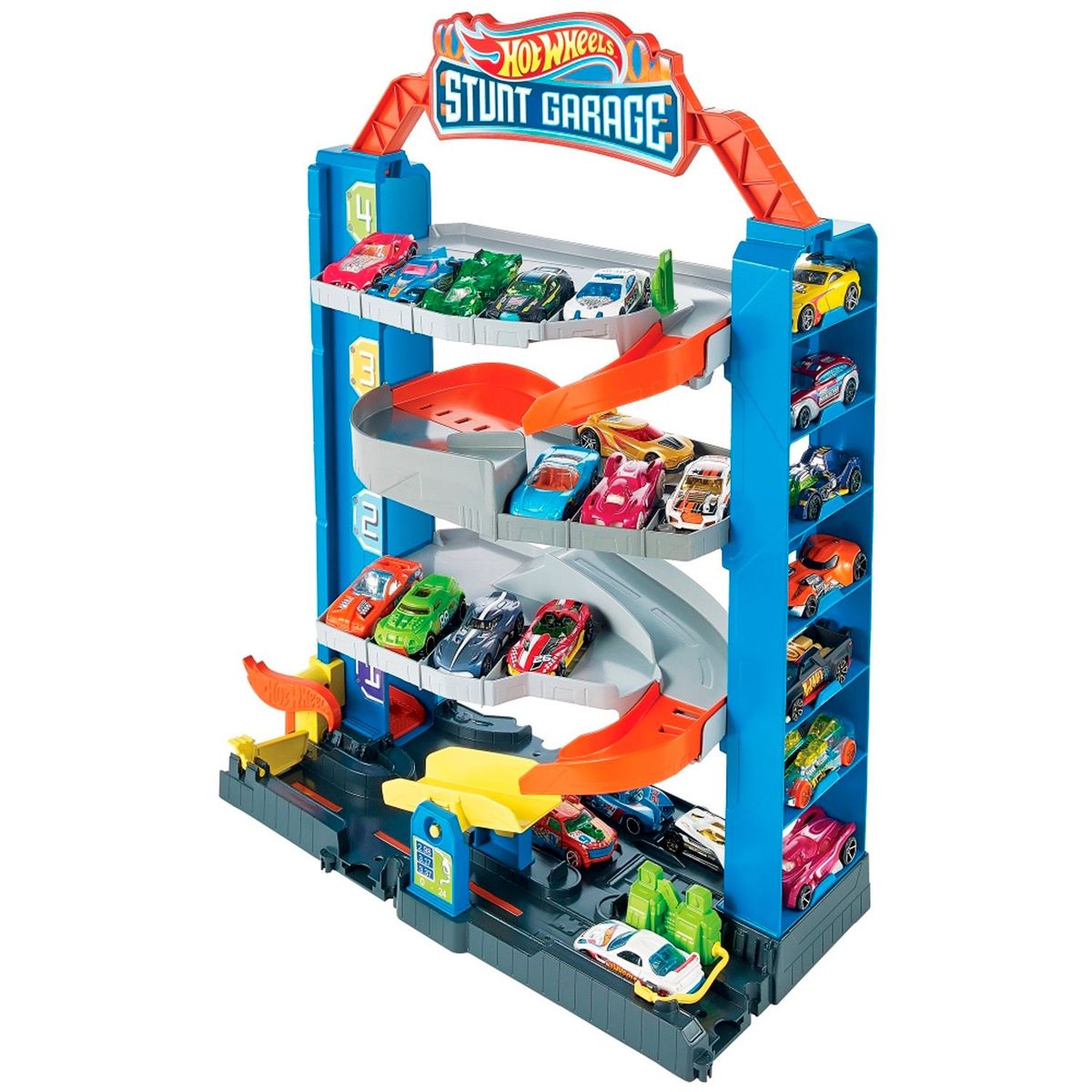 HOT WHEELS - Pista de carro Hot Wheels: Garaje Extremo. Incluye 1 carro