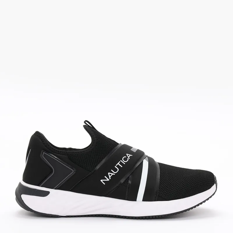 NAUTICA - Tenis Moda Nautica Hombre Negro Braga
