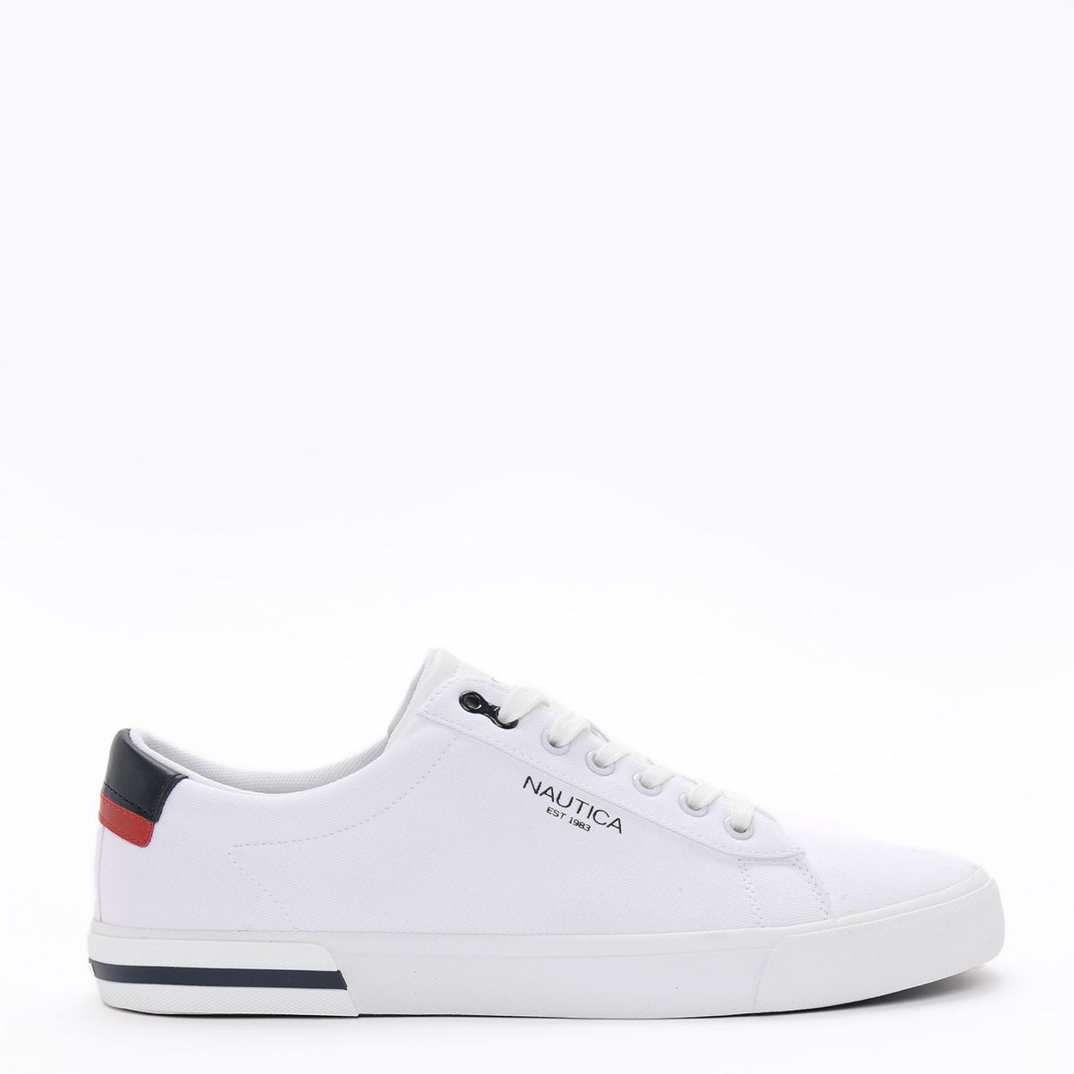 NAUTICA - Tenis Moda Nautica Hombre Blanco Alos canvas