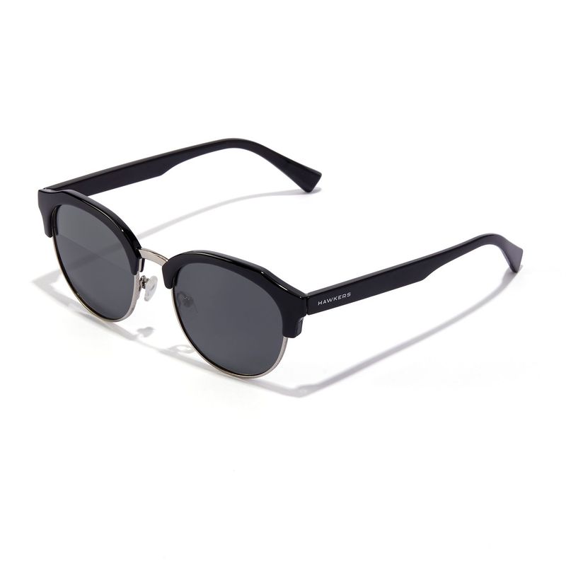 HAWKERS - Gafas de sol Hombre y Mujer Hawkers - CLASSIC ROUNDED POLARIZED BLACK