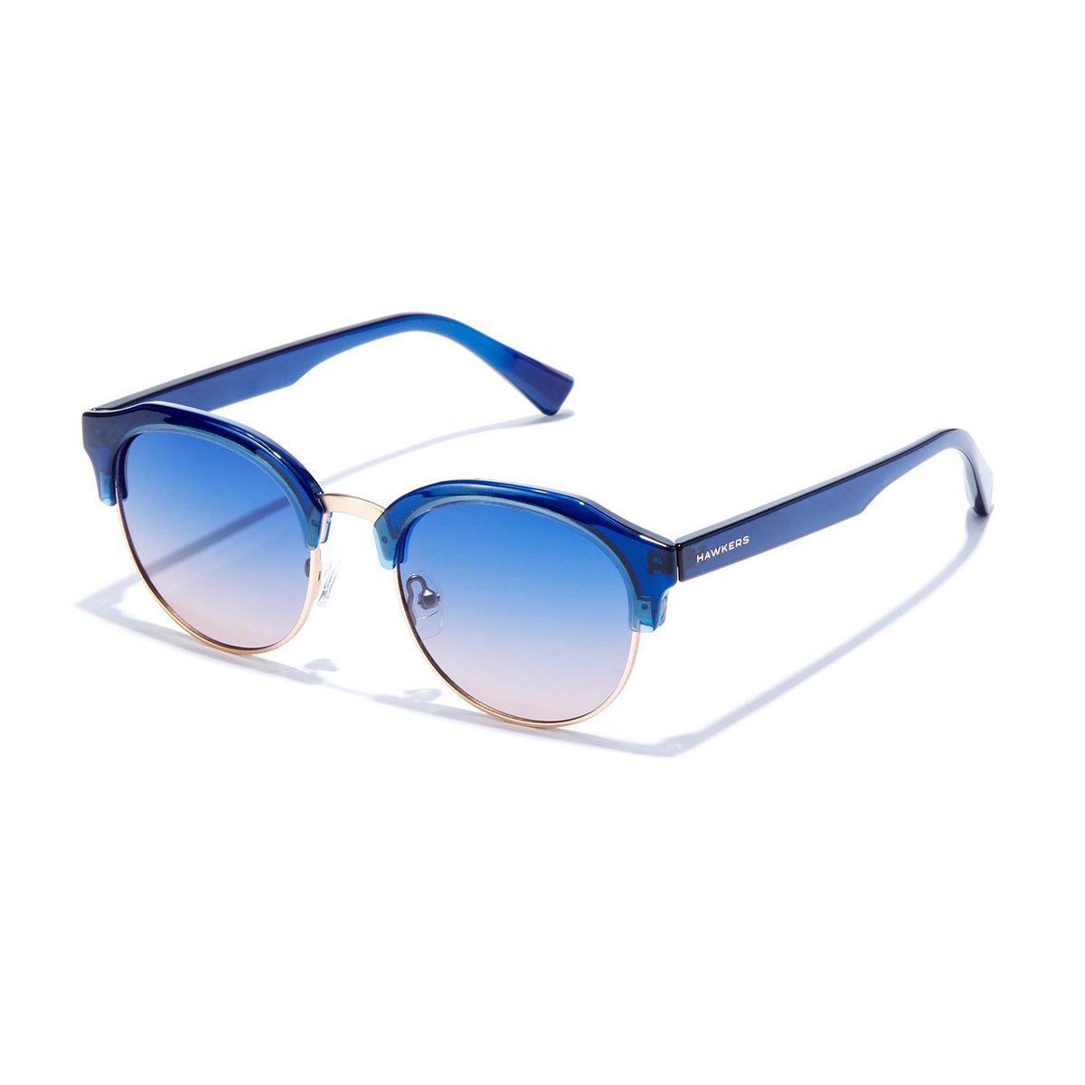 HAWKERS - Gafas de sol Hombre y Mujer Hawkers - CLASSIC ROUNDED POLARIZED NAVY